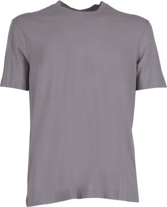FILIPPO DE LAURENTIIS T-Shirt MC - Heren - T-shirts - Grijs - 2XL - Katoen - Tops