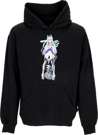 Octopus Zebra Idol Hoodie Zwart - Heren - Hoodies - Zwart - XS - Katoen - Hoodies & sweatvesten