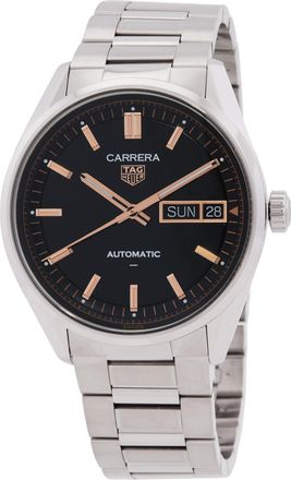Tag Heuer Pre-owned Tag Heuer Carrera Automatic Black Dial Mens Watch WDA2111.BA0043