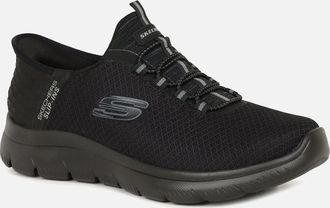 Skechers Mens Slip In Summits Mens Wide Trainers - Black - Size: 11