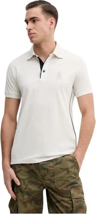 Aeronautica Polo Shirt - - Tops - Uomo - Beige - L