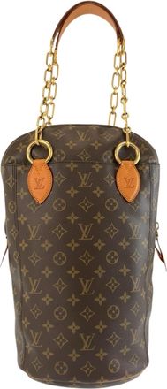 Louis Vuitton Brown Monogram Pvc Shoulder Bag Tote Bag (Pre-Owned)