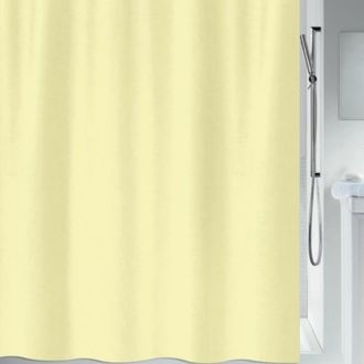 Spirella Primo Cortina De Ducha De Poli&eacute;ster 180x200 Cm Amarillo Claro Spirella