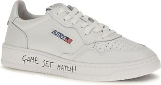Autry Mens Medalist Low Game Set Match! Sneakers Totalwht
