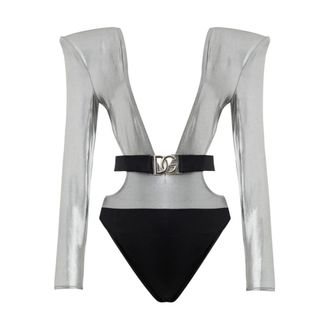 Dolce & Gabbana Mujer, Camisetas, Gris, Talla: M