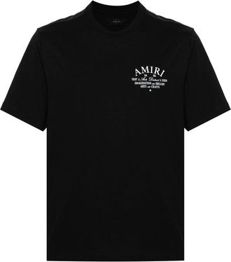 Amiri T Shirt Nero-Uomo