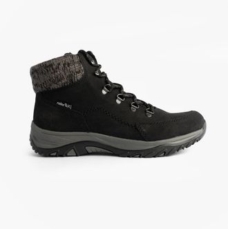 Rieker M9610-00 Womens Boots Black Textile - Size UK 7.5