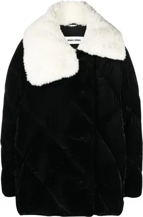 Ienki Ienki Shearling Queen Jacket - - Jackets - Donna - Nero - L