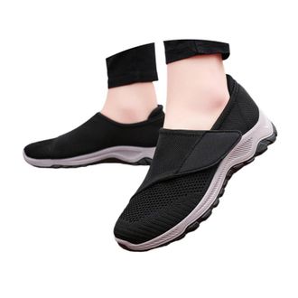 Generic Womens Casual Low Heel Sneakers Soft Sole Comfortable Walking Shoes for Daily Wear Travel Outfit with Dresses Jeans Womens Trainers Size 6 Black Beige