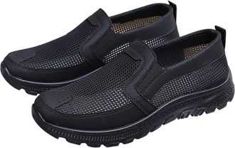 Generic Mens trainers, breathable: sports shoes, mesh jogging shoes, slip-on trainers, lightweight trainers, vintage work shoes, abrasion-resistant, casual sh