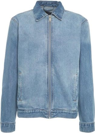 7 For All Mankind Denim Jacket With Full Zipper