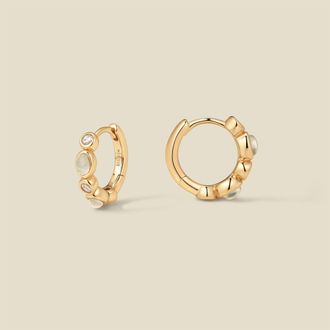 Made by Mary Aura Hoop Earrings