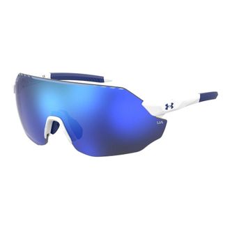 Under Armour Halftime Zonnebril - unisex - Zonnebrillen - Wit - ONE Size - Accessoires