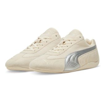 Puma Speedcat Premium 405355-01 Sneaker Womens Beige Lifestyle Shoes LIQ1665
