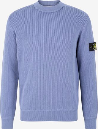 Stone Island Pullover mit Rundhalsausschnitt gerippt aus Baumwolle