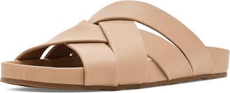Aerosoles Lecco Womens Sandals Beige Bisque : 9.5 B - Medium, Faux Leather