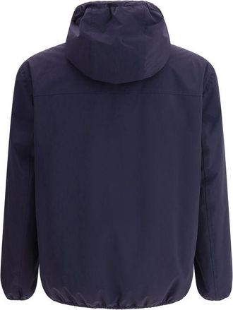 Brunello Cucinelli Mens Blue Nylon Shell Jacket Clothing