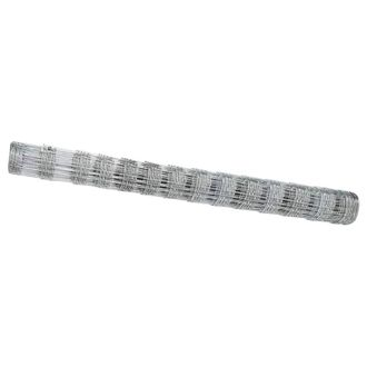 Berkfield Home Field Fence 1.4x50 m Galvanised Steel in Silver