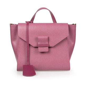 Manila Grace Borsa a Spalla in Pelle - - Bags - Donna - Viola - ONE SIZE
