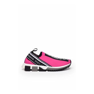 Dolce & Gabbana Schoenen, Dames, Roze, 37 1/2 EU, Sneaker Lycra