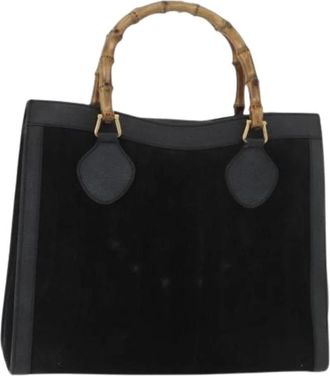 Gucci Pre-owned Vintage Tote Bag - Dames - Vintage Handtas - Zwart - ONE Size - Vintage