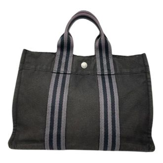 Herm&egrave;s Pre-owned Tote Bags, female, Black, Size: ONE SIZE Pre-owned Vintage Tote Bag