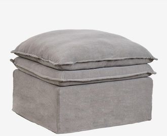 Sklum Sklum - Puff En Lino Y Algod&oacute;n Grace