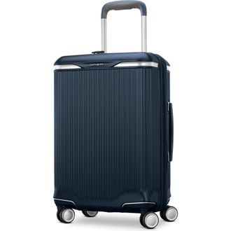 Samsonite Silhouette 18 Hardside Expandable 21 Carry On Spinner in Deep Navy at Nordstrom