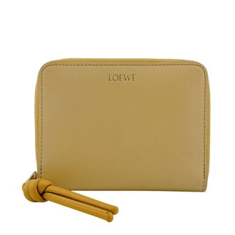 Loewe Yellow Leather Wallet (Bi-Fold) (Pre-Owned)