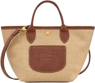 Longchamp Extra Small Le Pliage Panier Top Handle Bag in Brown at Nordstrom
