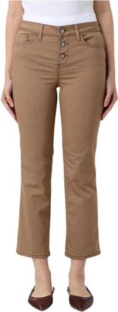 Liu Jo Jeans, Dames, Beige, W28, Bootcut Jeans