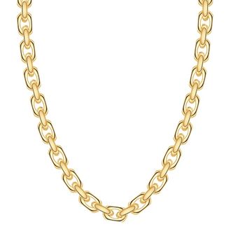 Pompeii3 14k Yellow Gold Womens 24 Chain Necklace 42 Grams 8.5mm Thick