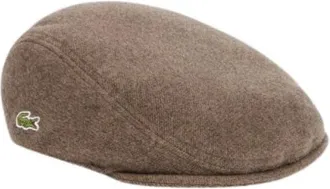 Lacoste Accessoires, Heren, Bruin, M, Wol, Wool Felt Beret