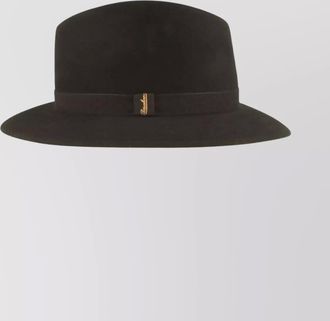 Borsalino wide brim hat ribbon band