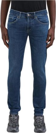 Dondup George Skinny Jeans - Heren - Slim Fit Jeans - Blauw - W30 - Katoen - Jeans