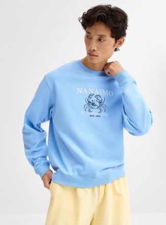 Le 31 Mens Canadian destinations sweatshirt Comfort fit