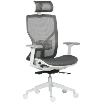 Vinsetto Silla de oficina 67x65x128 cm gris