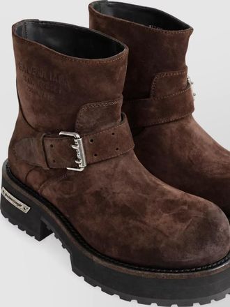 Balenciaga calfskin mini venom ankle boots