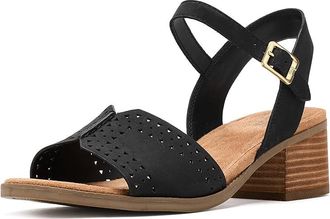 Toms Eloise Womens Dress Sandals Black : 7.5 B - Medium, Leather