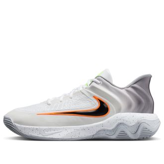Nike Giannis Immortality 4 EP White Fluorescent Yellow Wolf Gray Black FQ3681-102