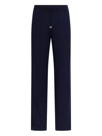 Malo drawstring track pants - Blauw