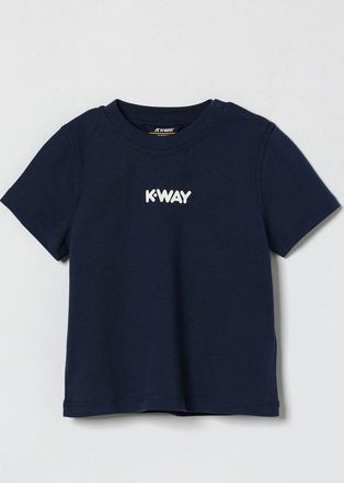 K-Way T-shirt in cotone con logo
