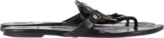 Tory Burch Tory Burch Pre-owned Womens Miller Soft Sandals in Black Leather - Size UK 7