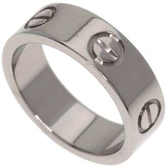 Cartier White Gold (18K) Band Ring (Pre-Owned)