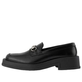 Gucci Chunky Loafer Horsebit Black Leather 719754-0GQ00-1000