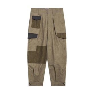 Isabel Marant Renzae Pants - Trousers - Mujer - Verde - 2XS