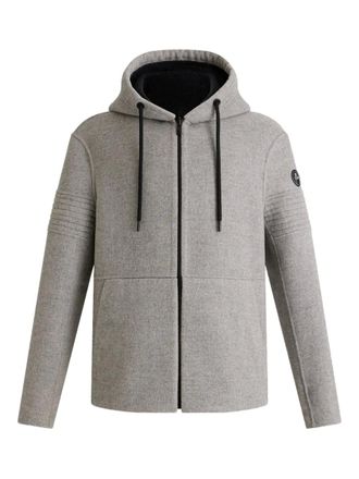 Fusalp Kylian hooded jacket - men - Wool/Polyamide/Polyester/Elastane - 48 - Grey