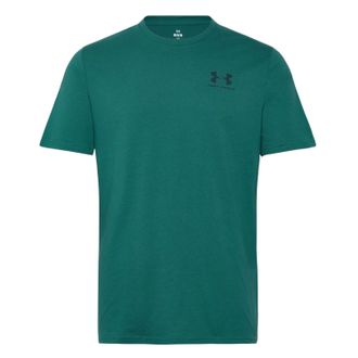 Under Armour Heren Sportstyle Borstlogo T-Shirt (Groen)