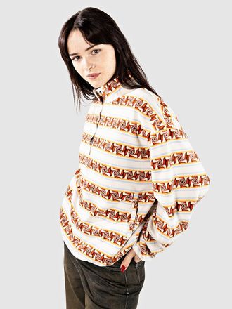 Sisstrevolution Golden Daze Fleece Half-Zip Forro Polar estampado
