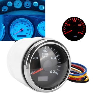 OEM Adecuado Para Tac&oacute;metros Marinos De 52 Mm, 9-32 V, Retroiluminaci&oacute;n Roja, Resistente Al Agua
